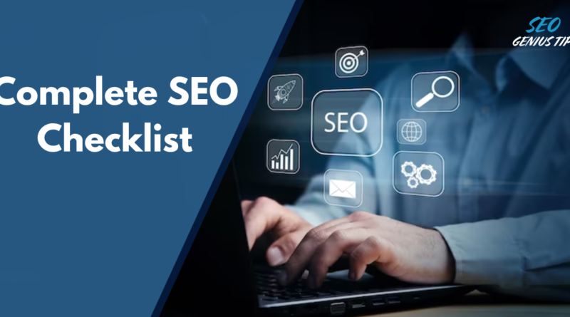 Complete SEO Checklist